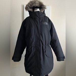 The Northface McMurdo Expedition Fur Hooded Jacket Black XXL